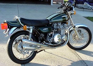 1976 KZ900 A4 Green