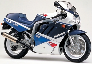 1989 GSXR750 Blue/White