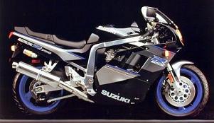 1991 GSXR750 Black/Charcoal/Purple