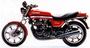 1981 GPz1100 Red