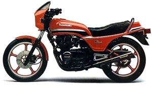 1982 GPz550 Red