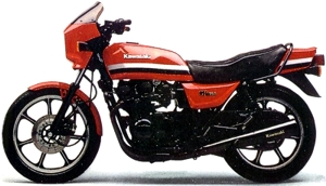 1982 GPz750 Red