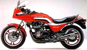 1983 GPz1100 Red