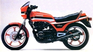 1983 GPz550 Red