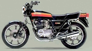 1983 KZ550A Black Model