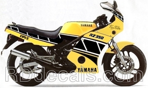1989 RZ350 Kenny Roberts Replica Yellow