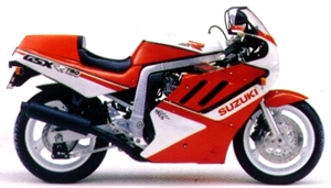 1988 GSXR750 Red/White